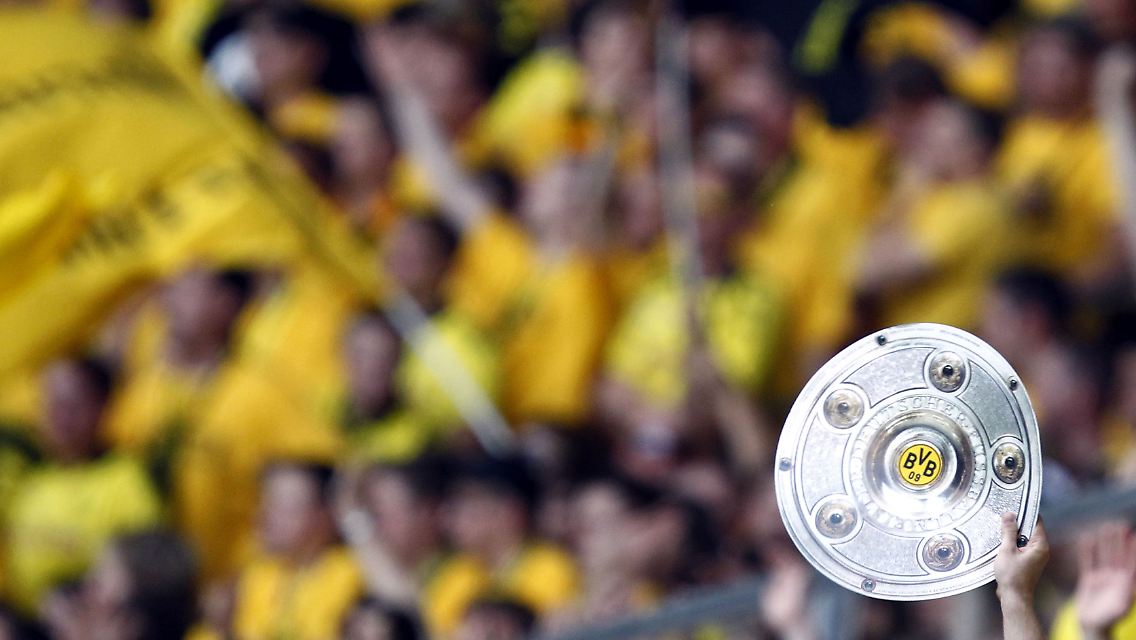 Objekt der Begierde: Meisterschale - bald in Dortmund?