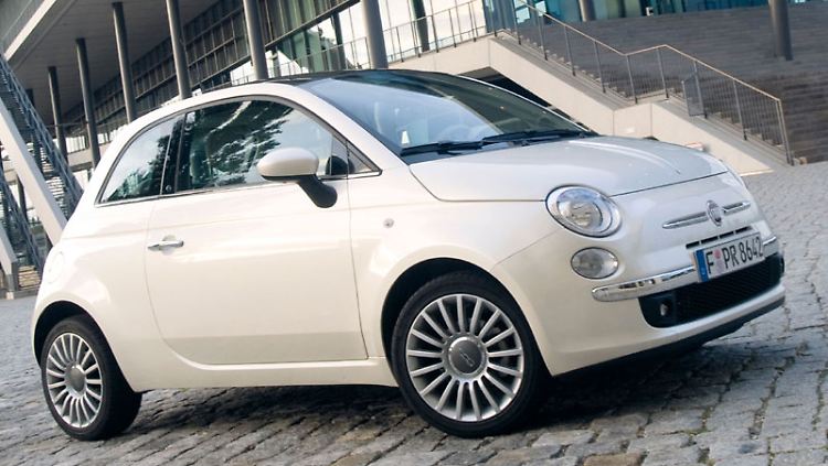 Das "Eco Drive"-System wurde zu Testzwecken in den Fiat 500 eingebaut.