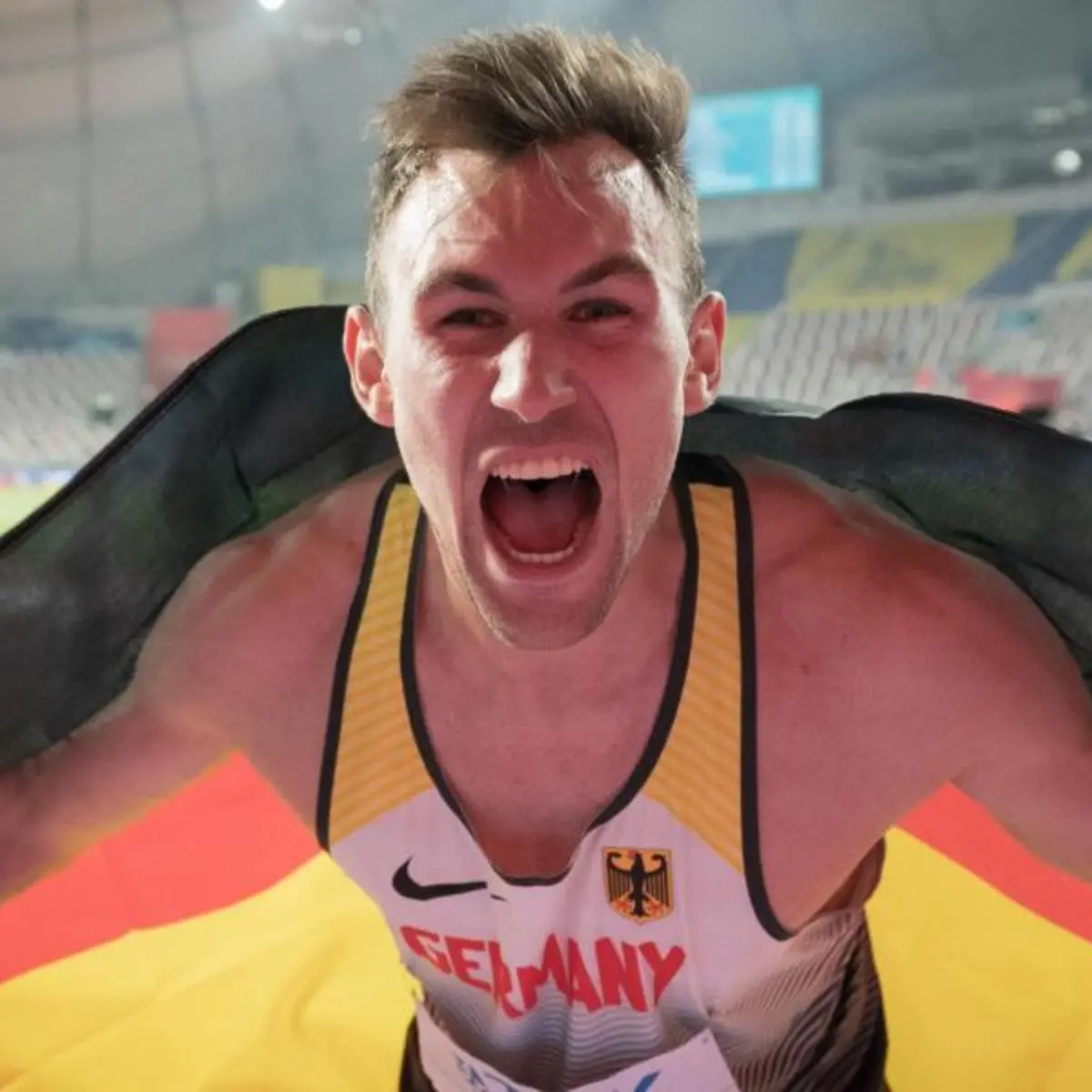 Niklas-Kaul-jubelt