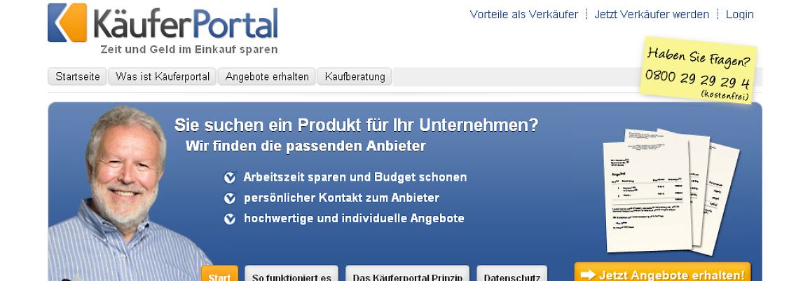 Regelmäßig sollen beim Käuferportal Produktgruppen hinzukommen.