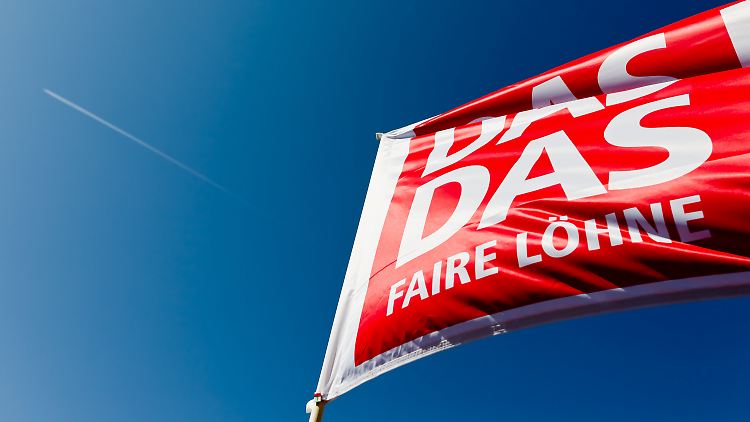 "Das ist das Mindeste" - der Spruch zur DGB-Kampagne.