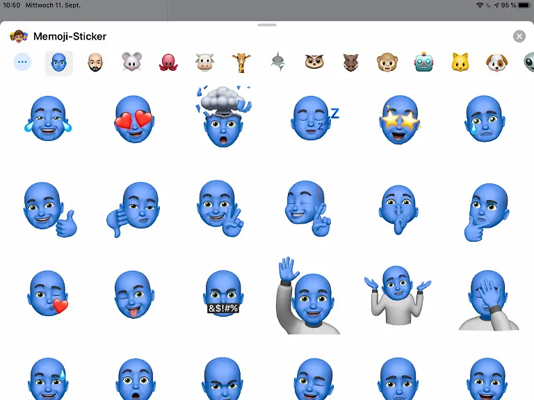 Memoji-Sticker
