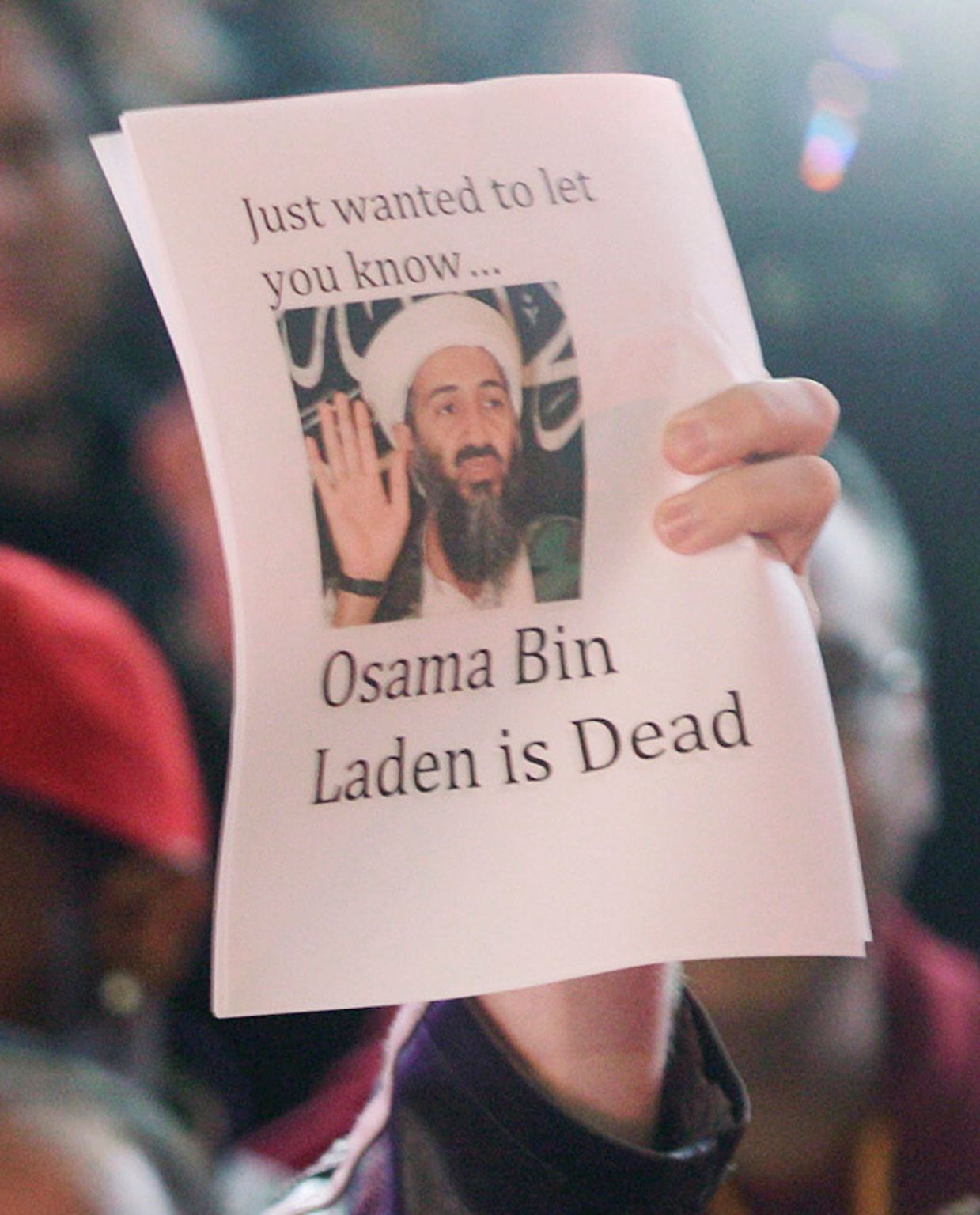 Die Nachricht ging um die Welt wie ein Lauffeuer: Osama Bin Laden ist tot.