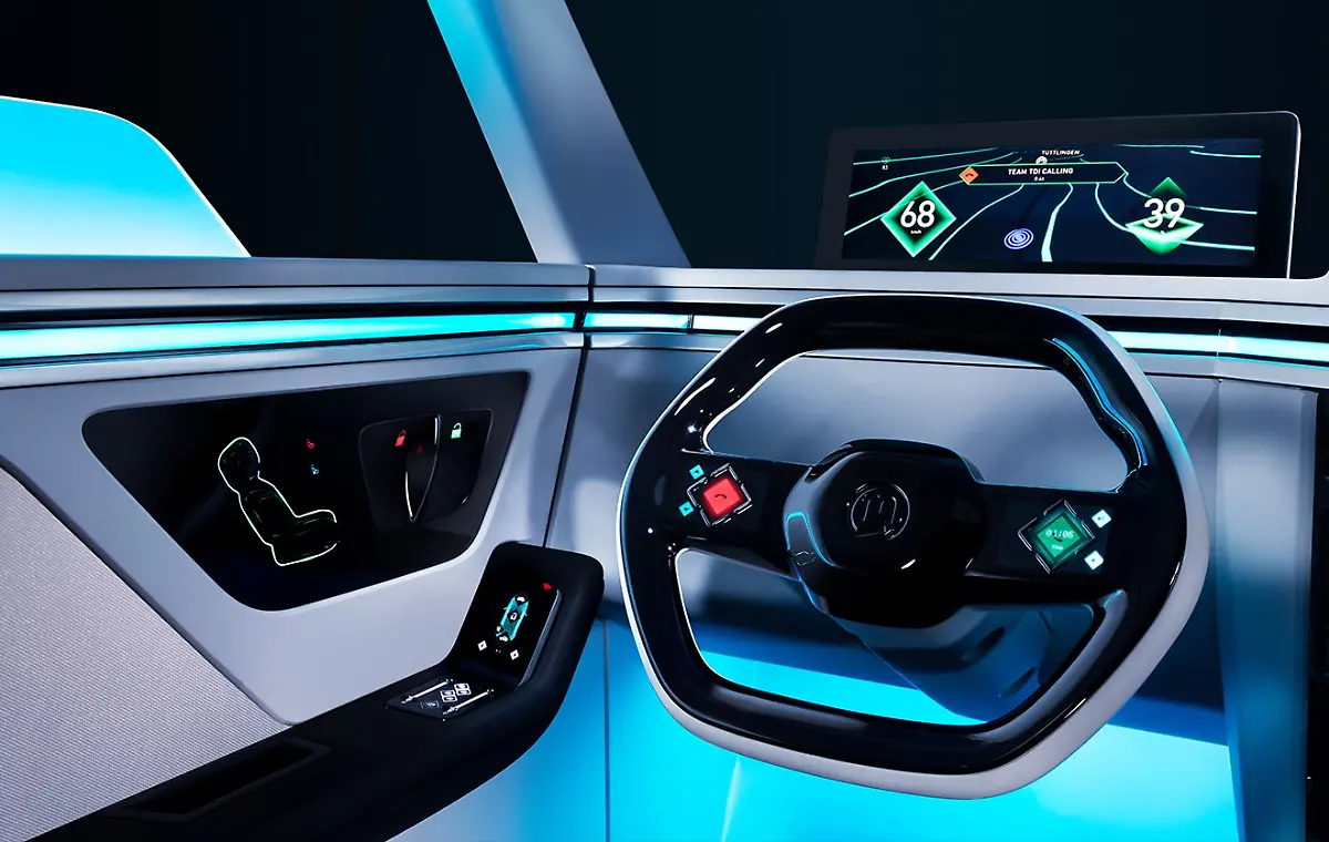 Marquardt-Democar-Lenkrad