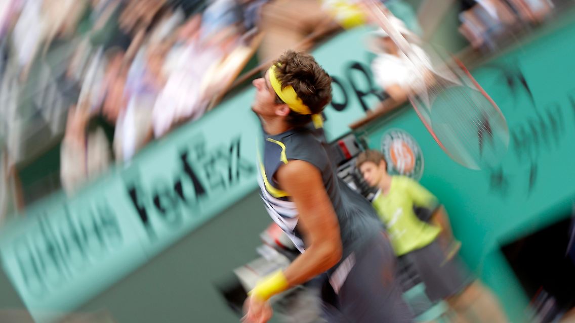 Der Weg ins Finale war jedoch nicht ungefährdet - wie im Halbfinale gegen den Argentinier Juan Martin del Potro.