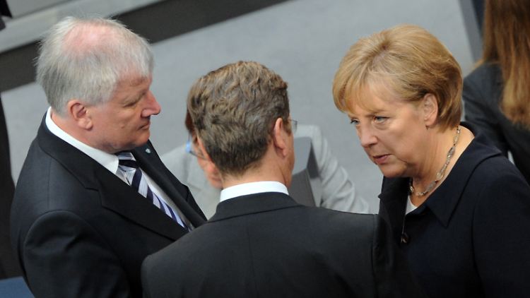 Da übten sie schon: Kanzlerin Merkel, CSU-Chef Seehofer und FDP-Chef Westerwelle bei der Wahl des Bundespräsidenten am 23. Mai.