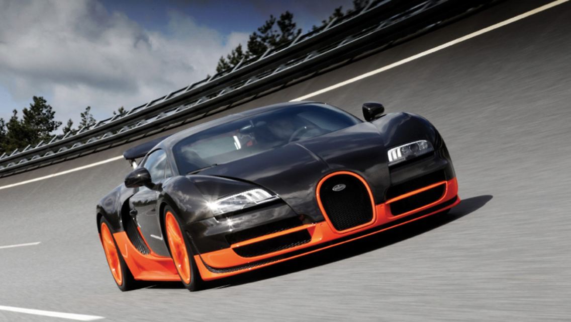 Mehr Drehmoment geht nicht: Der Bugatti Veron bringt es auf bis zu 1.500 Nm.
