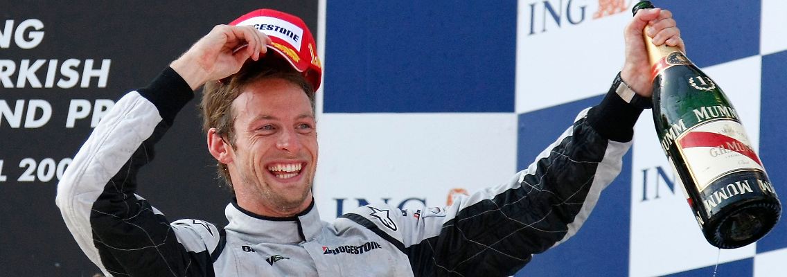 Jenson Button war in Istanbul wieder mal der Schnellste.