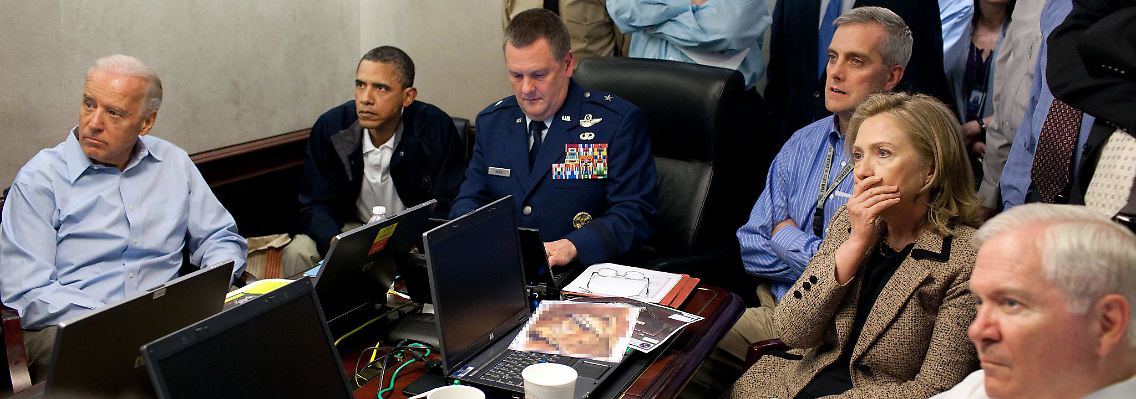 Die US-Führungsriege im "Situation Room".