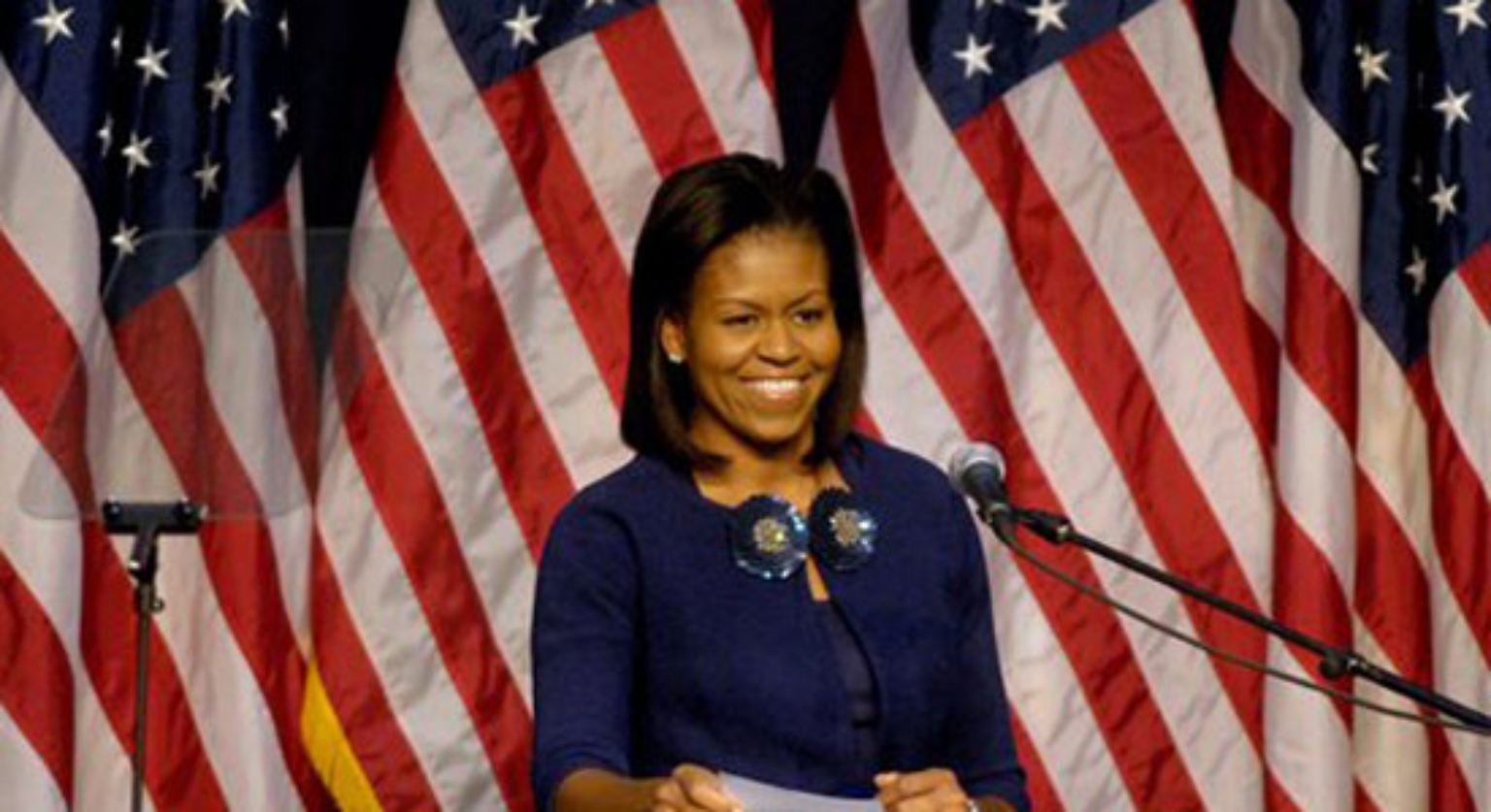 Ladies and Gentlemen, the First Lady of the United States, Mrs. Michelle Obama.