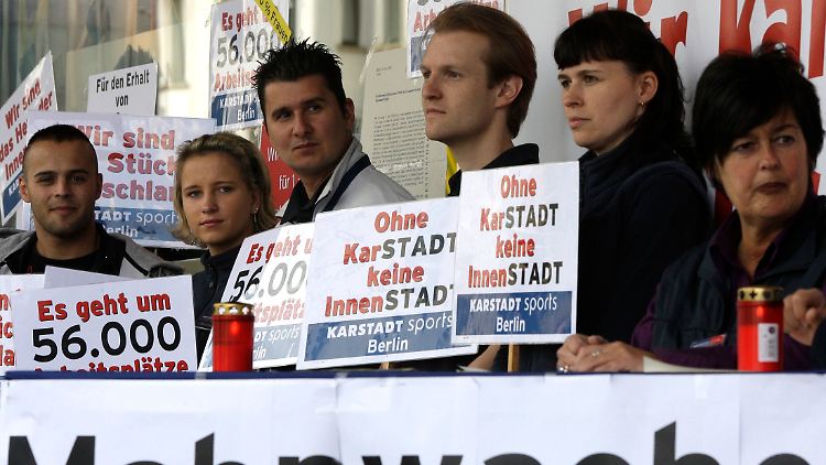 Ärger und Unverständnis bei den Karstadt-Mitarbeitern