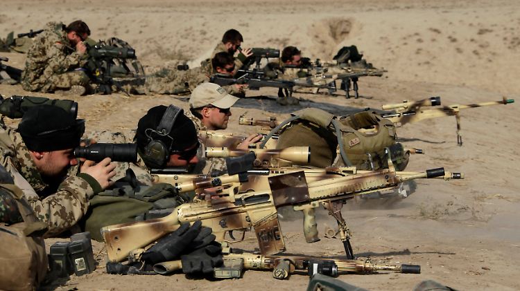 Jagd auf Terroristen? Deutsche Soldaten dürfen Gesuchte eigentlich nur festnehmen.