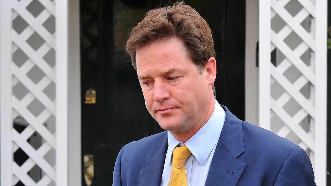 Nick Clegg ist der große Verlierer.
