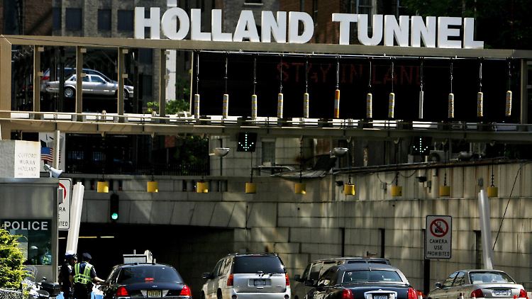 Holland Tunnel in New York.
