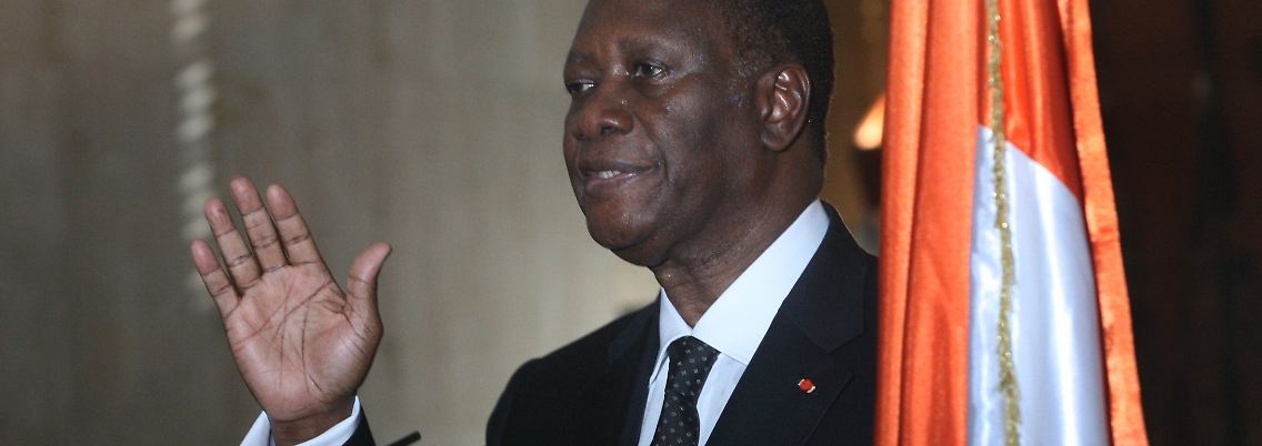 Alassane Ouattara, neuer Präsident der Elfenbeinküste.