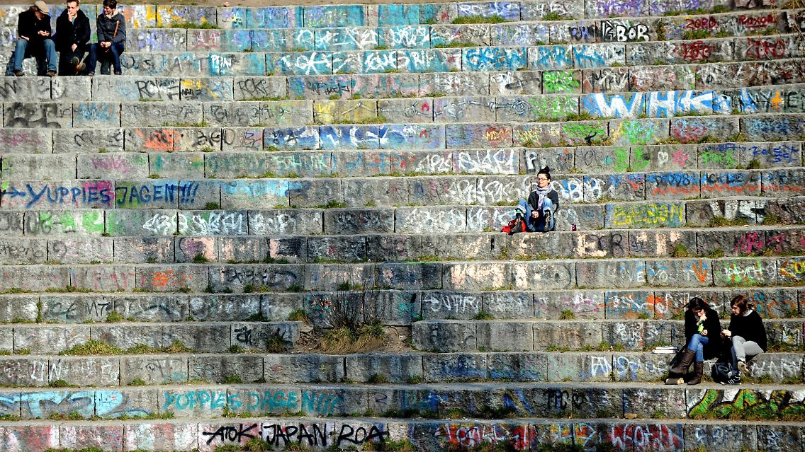 Der Mauerpark, bis vor einigen Monaten noch ein Geheimtipp für alternative Freizeitgestaltung, ...