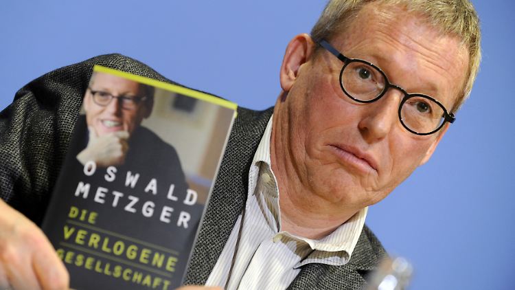 Oswald Metzger mit neuem Buch