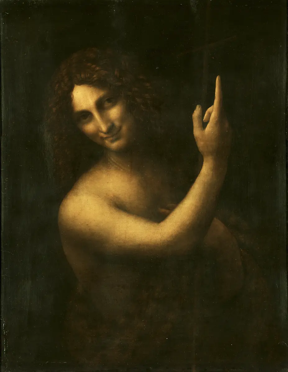 Leonardo-da-Vinci-Saint-John-the-Baptist-C2RMF-retouched