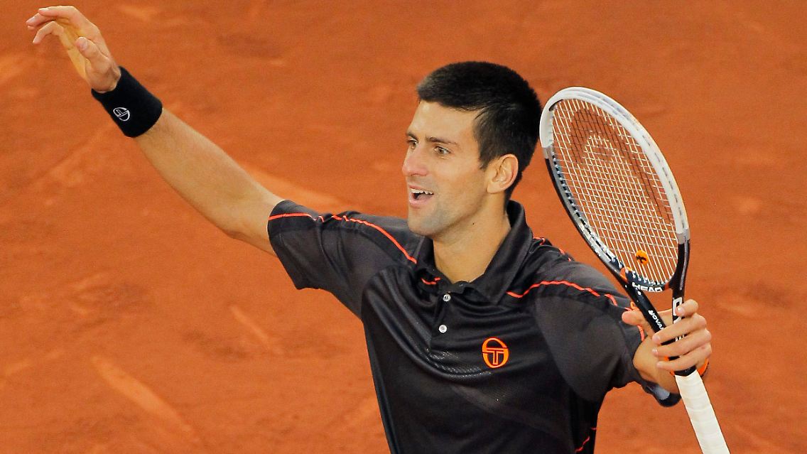 "Vor einem Jahr habe ich nicht daran geglaubt, Rafa oder Federer in einem großen Turnier schlagen zu können": Novak Djokovic.