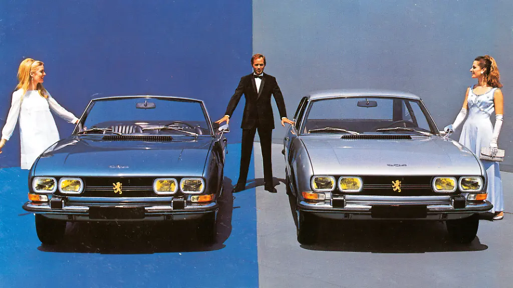 01Peugeot504CabrioletUndCoupeAb1969QuellePeugeotKommunikation