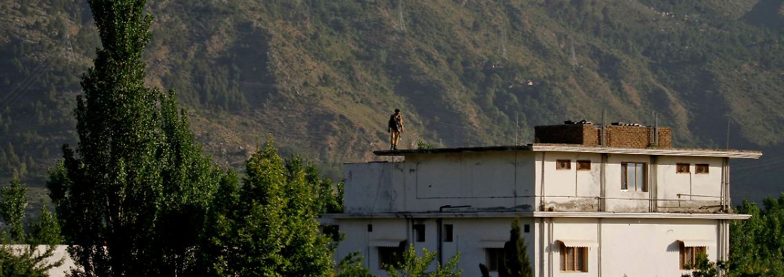 Bin Ladens Haus in Abbottabad.