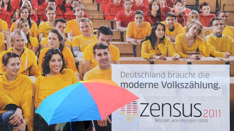 Werbeplakat in Frankfurt am Main.