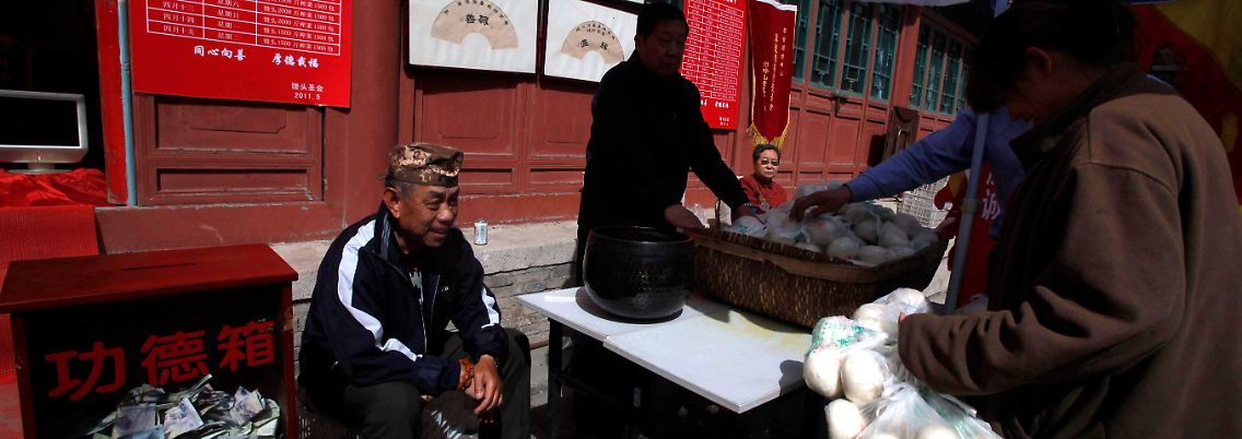 Kleiner Handel in einem Pekinger Außenbezirk.