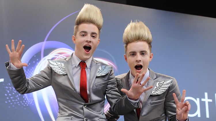 Durchgeknallt, aber charmant: Jedward.