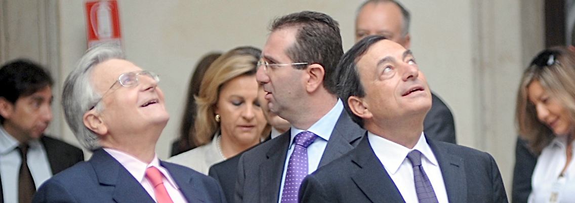 Gelobt für Diskretion und Ernsthaftigkeit: Mario Draghi (rechts), hier an der Seite von EZB-Präsident Jean-Claude Trichet.