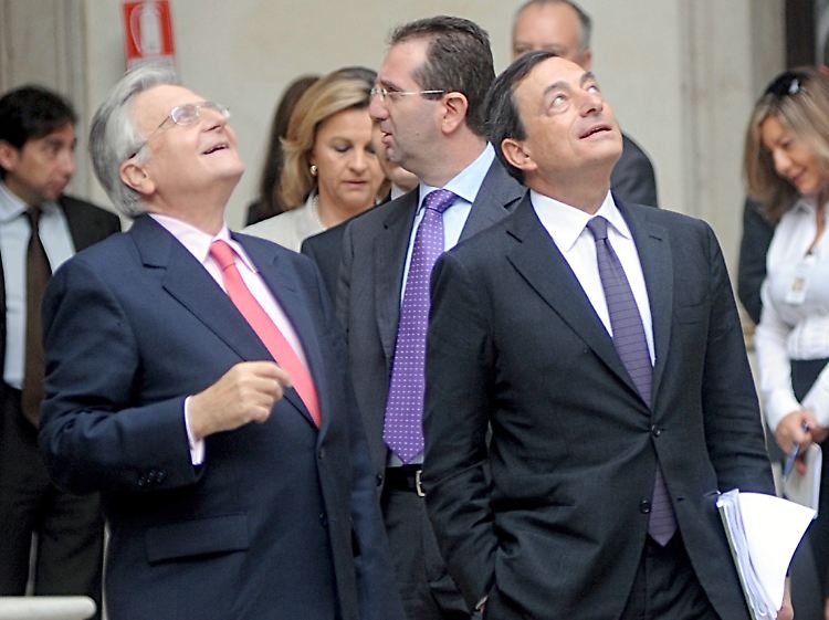 Gelobt für Diskretion und Ernsthaftigkeit: Mario Draghi (rechts), hier an der Seite von EZB-Präsident Jean-Claude Trichet.