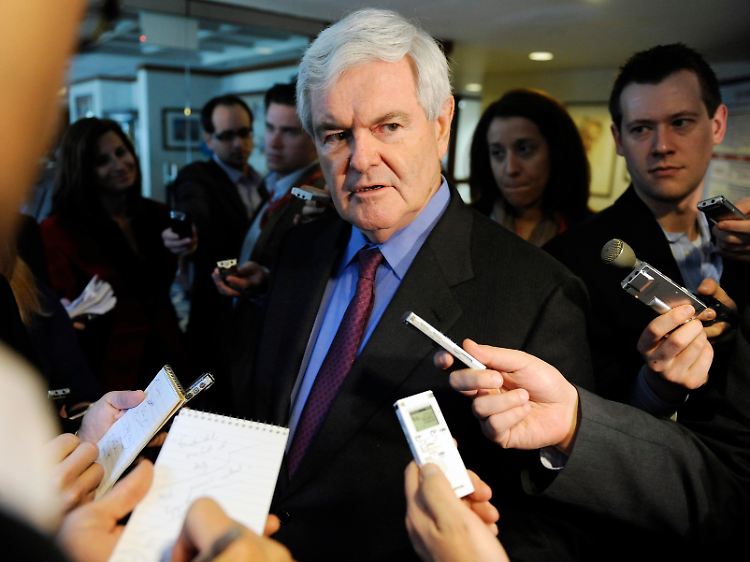 Früher Strippenzieher, heute eher Außenseiter: Newt Gingrich.