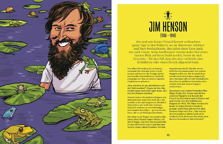 Jim-Henson-Doppelseite