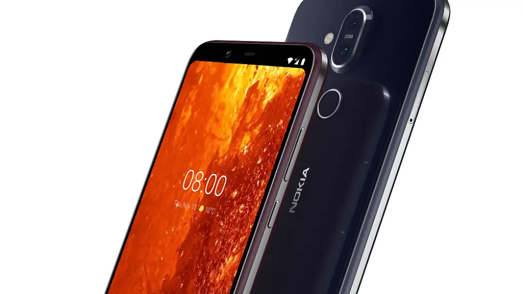 Nokia-8-1-Iron-Steel-Blue-Silver