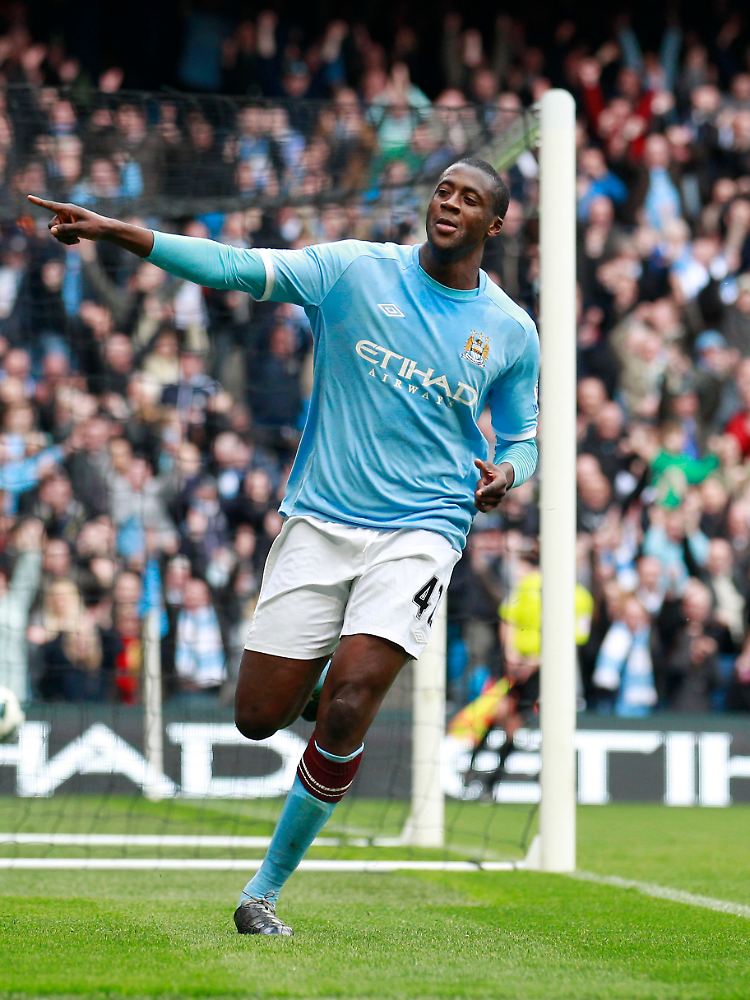 Halbfinal-Held von Manchester City: Yaya Toure schoss im Halbfinale gegen Lokalrivale Manchester United das goldene Tor.