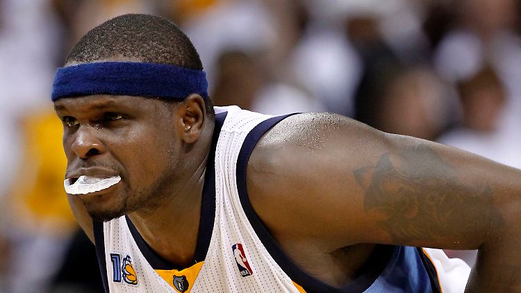 Zach Randolph erzielte 30 Punkte und 13 Rebounds für die Grizzlies. 