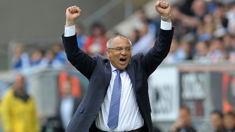 Heute ein Retter: Felix Magath stand mit Wolfsburg in Hoffenheim vor dem K.o., schaffte mit dem VfL aber ein erstklassiges Comeback.