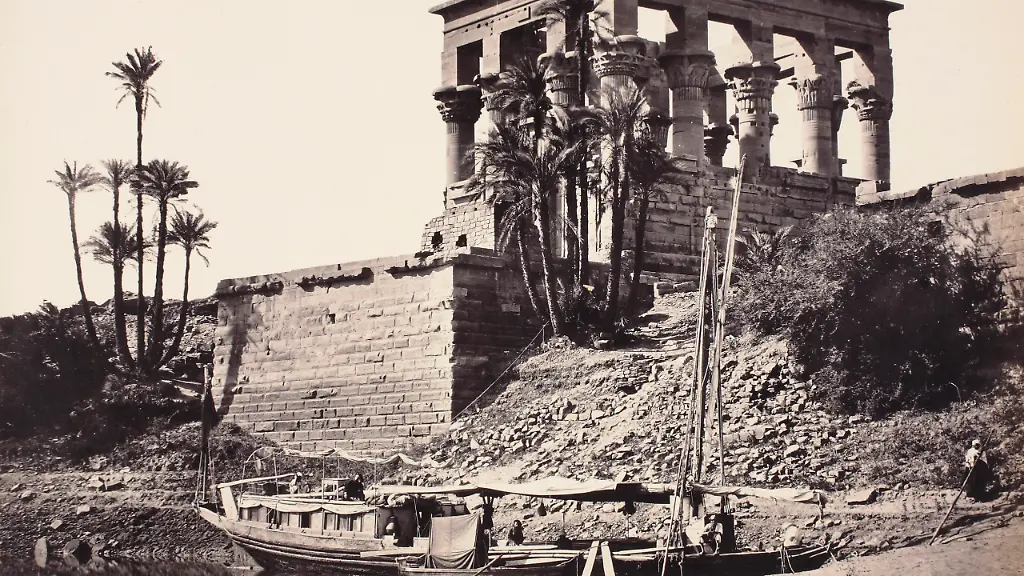 Francis-Frith-Der-Kiosk-des-Trajan