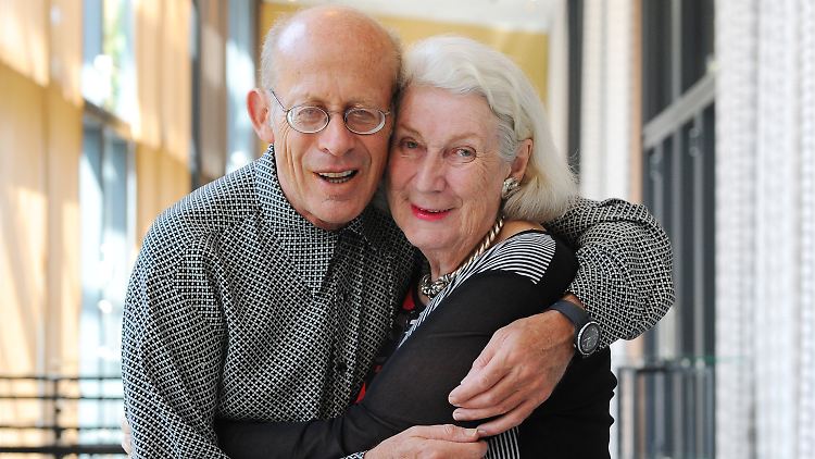 Helfgott mit seiner Frau Gillian. 