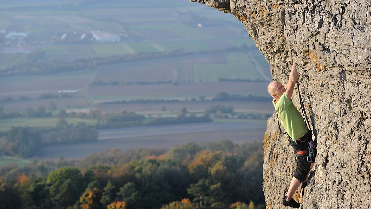Um die Vegetation zu schützen, müssen manche Felsen unzugänglich bleiben - auch für Kletterer.