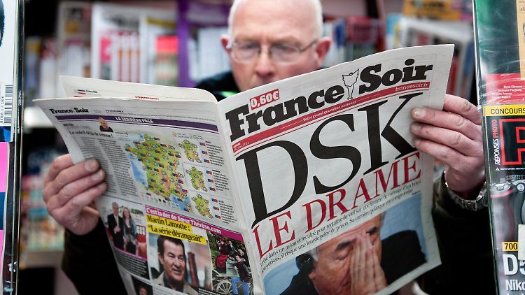 Die französischen Zeitungen keinen heute nur noch ein Thema: DSK
