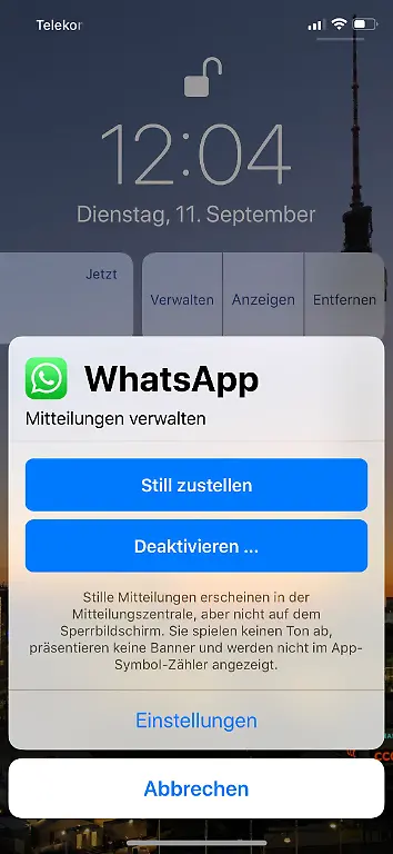 Mitteilungen-verwalten