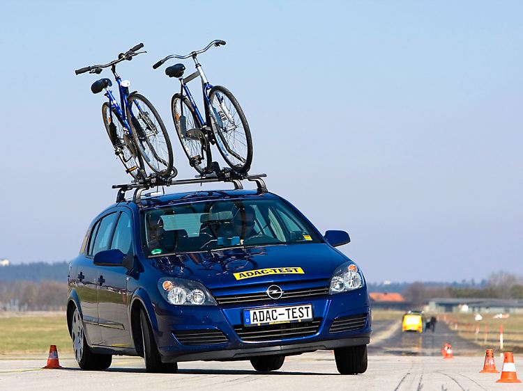 E-Bikes sind für Dachgepäckträger zu schwer.