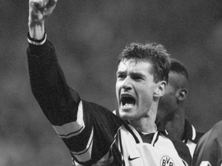 Michael Zorc erzielte 1986 den wichtigen Ausgleich gegen Fortuna Köln.