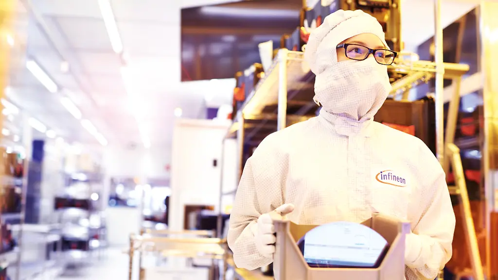 Infineon-Reinraum
