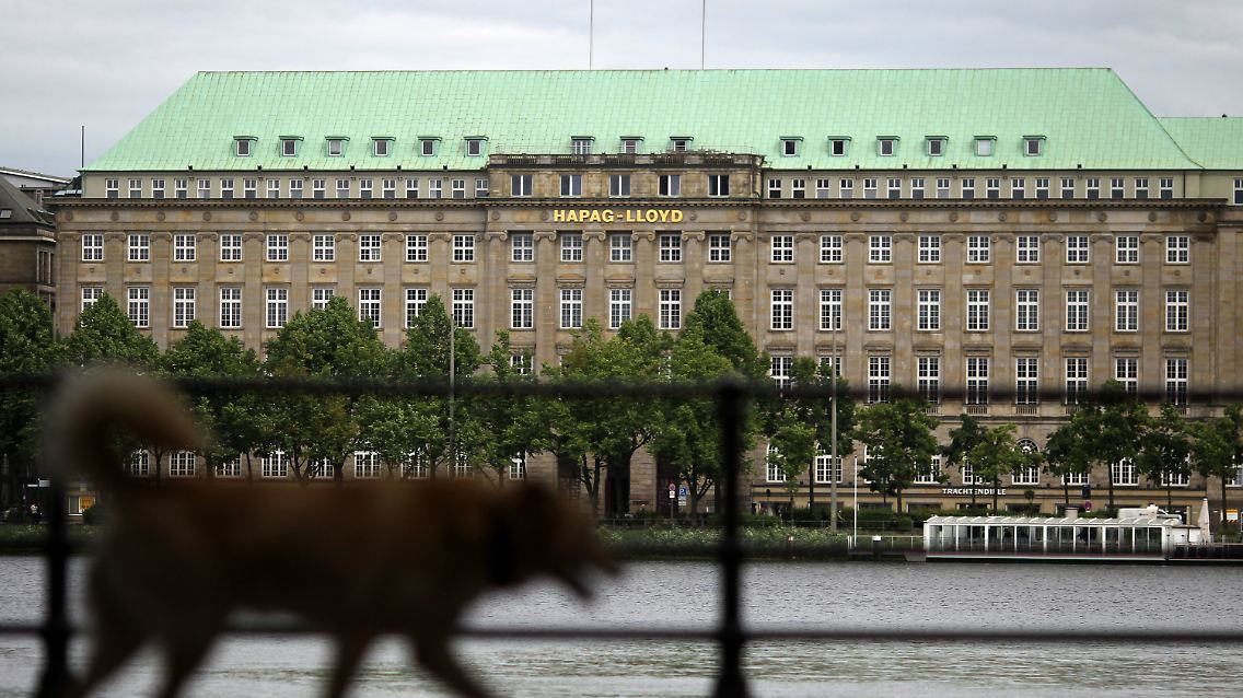 Firmenzentrale von Hapag-Lloyd in Hamburg.