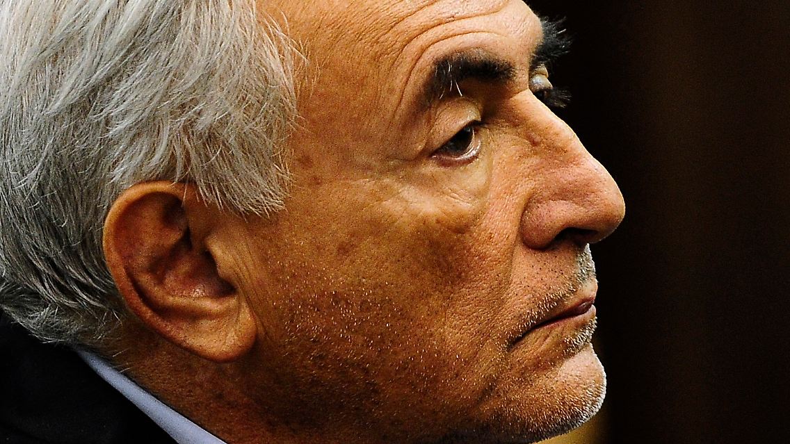 Strauss-Kahn vor einem New Yorker Gericht.