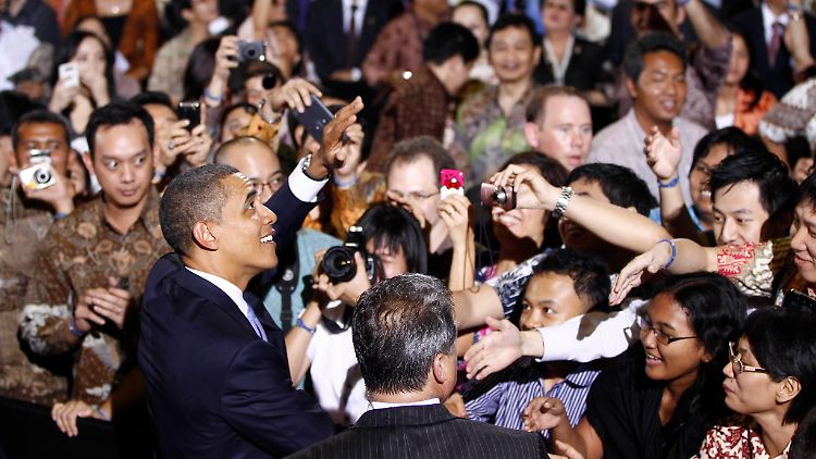 In keinem anderen muslimischen Land ist US-Präsident Obama so beliebt wie in Indonesien. 