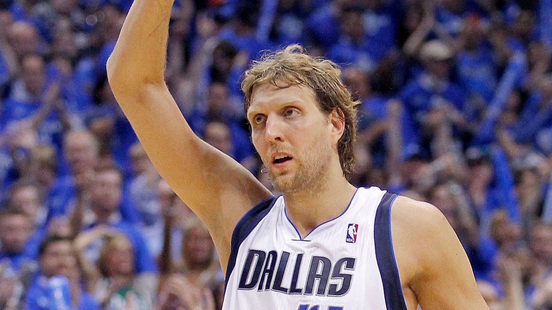 "Ich habe einfach versucht, gut zu werfen und schnell in meinen Rhythmus zu kommen": Dirk Nowitzki.