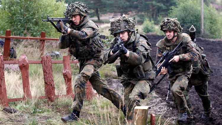Die neue Bundeswehr: Bis zu 185.000 Soldaten soll die Armee umfassen.