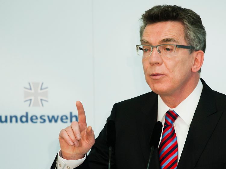 De Maiziere stellte am Mittwoch die Pläne zur Bundeswehrreform vor.